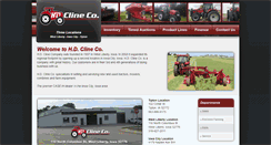 Desktop Screenshot of hdclineco.net